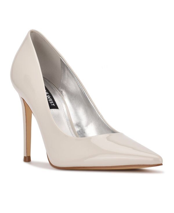 ナインウェスト レディース シューズ パンプス Nine West Womens Fresh SlipOn Stiletto Pumps Ivory Patent アイボリー