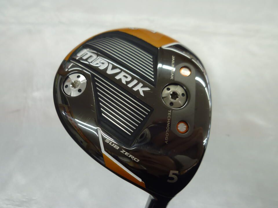 キャロウェイ　MAVRIK SUB ZERO　18度　Speeder EVOLUTION 6 FW60　Sフレックス　フェアウェイウッド　中古　ゴルフドゥ！沼津インター店【最短即日発送】
