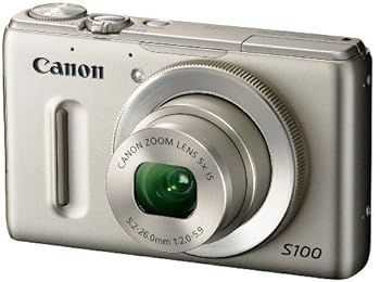 Canon デジタルカメラ PowerShot S100 シルバー PSS100SL 1210万画素 広角24mm 光学5倍ズーム 3.0型TFT液晶カラーモニター