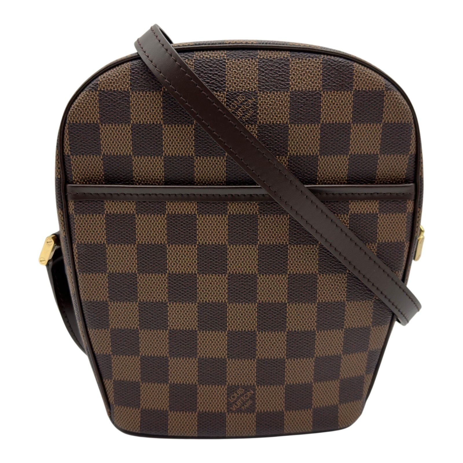 ルイ・ヴィトン LOUIS VUITTON イパネマPM N51294 ブラウン ダミエ/レザー レディース ショルダーバッグ