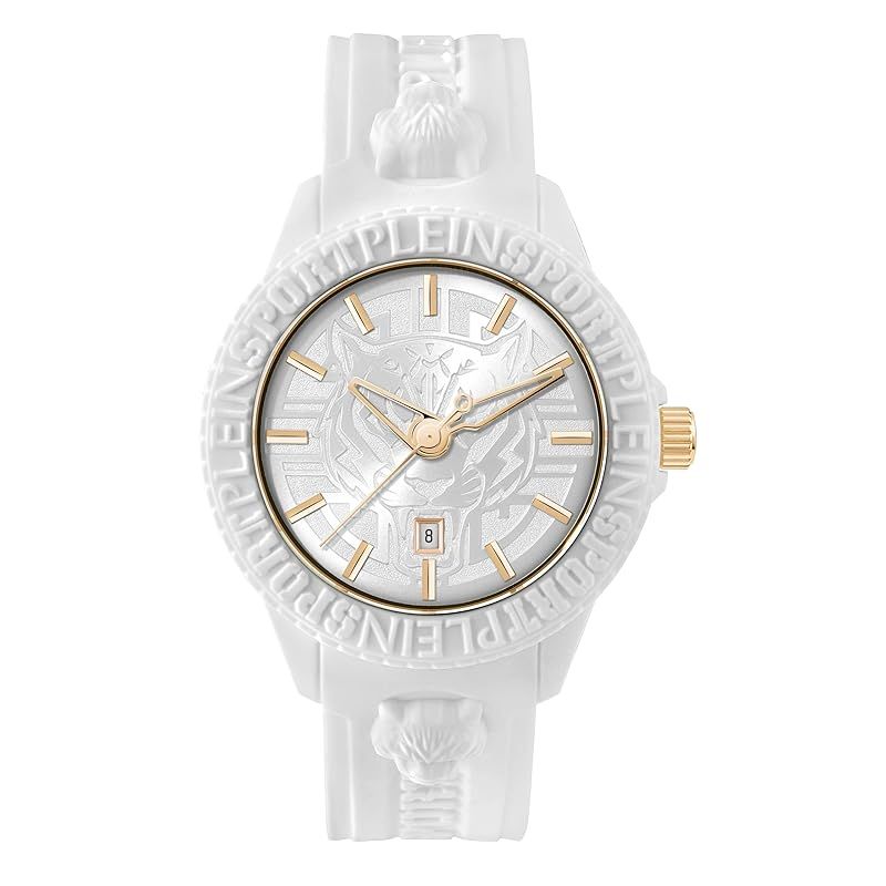 【新品】 【PLEIN SPORT】 メンズ 腕時計 Watch プレインスポーツ Fereless フィアレス PSQBA0123 クォーツ 5気圧防水 ミネラルガラス シルバー文字盤 プラスチック [並行輸入品]