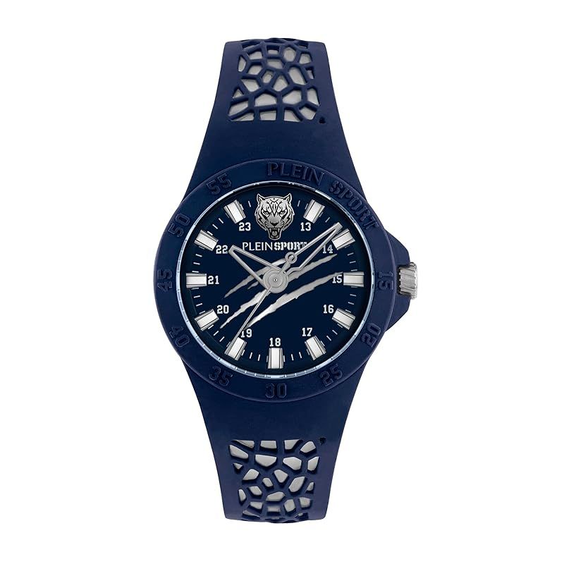 【新品】 【PLEIN SPORT】 メンズ 腕時計 Watch プレインスポーツ Thunderstorm サンダーストーム PSBBA0223 クォーツ 5気圧防水 ミネラルガラス ブルー文字盤 プラスチック [並行輸入品]