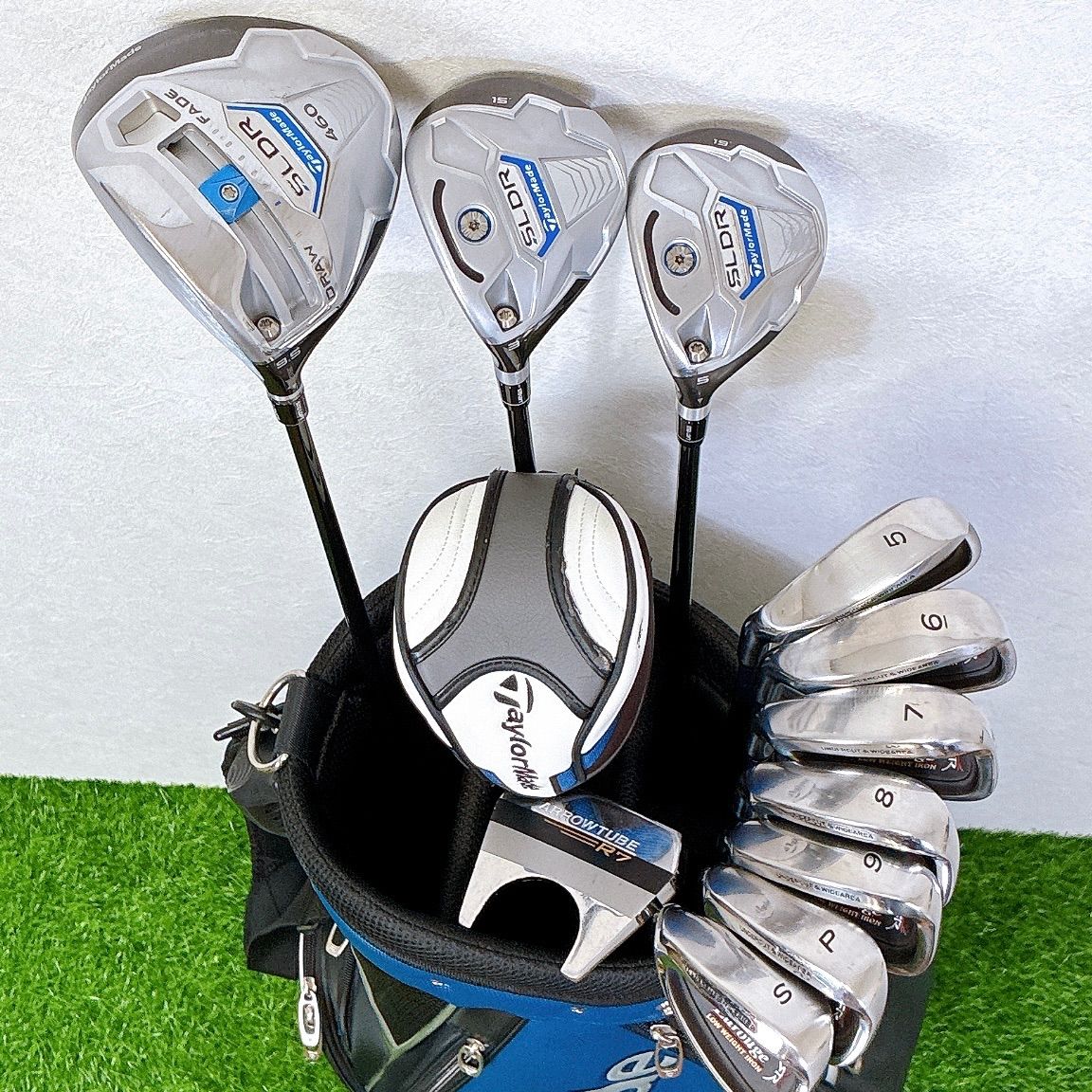【クラブ新品】 テーラーメイド SLDR レフティ メンズゴルフ12本セット 左 左利き】 レフティ テーラーメイド TaylorMade SLDR メンズゴルフ