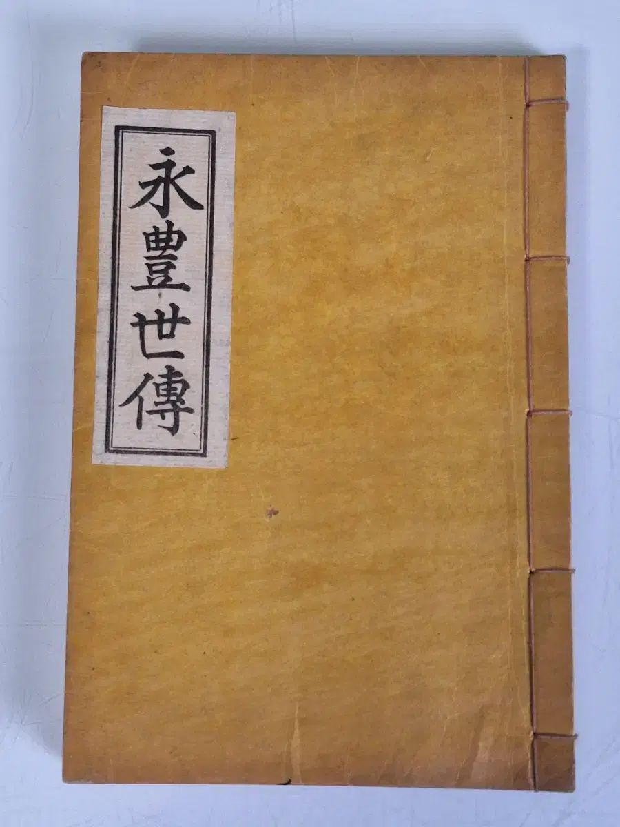 近代図書収集資料 ビンテージ平山申氏世譜 族譜 永豊世伝