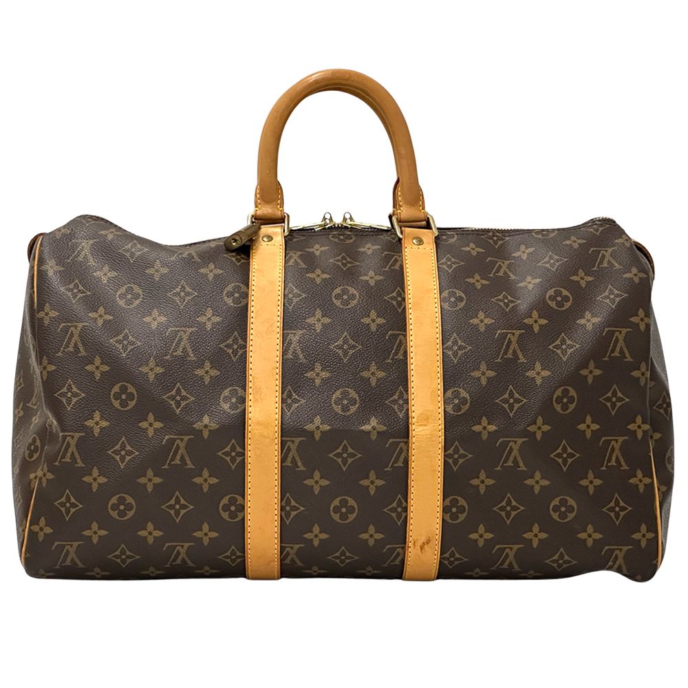 ルイ・ヴィトン LOUIS VUITTON バッグ モノグラム レディース メンズ ブランド ボストンバッグ キーポル 45 ブラウン M41428 大容量 大きめ 旅行用 おしゃれ 【中古】