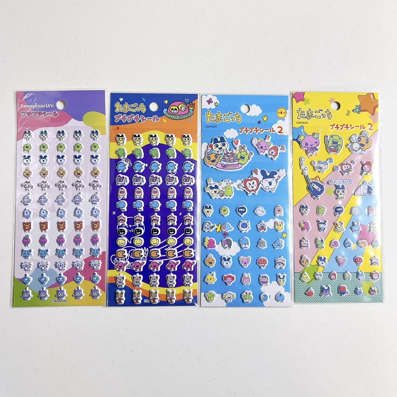 16種類セット】 丸昌 たまごっち シール 大量セット キラキラ プチプチ