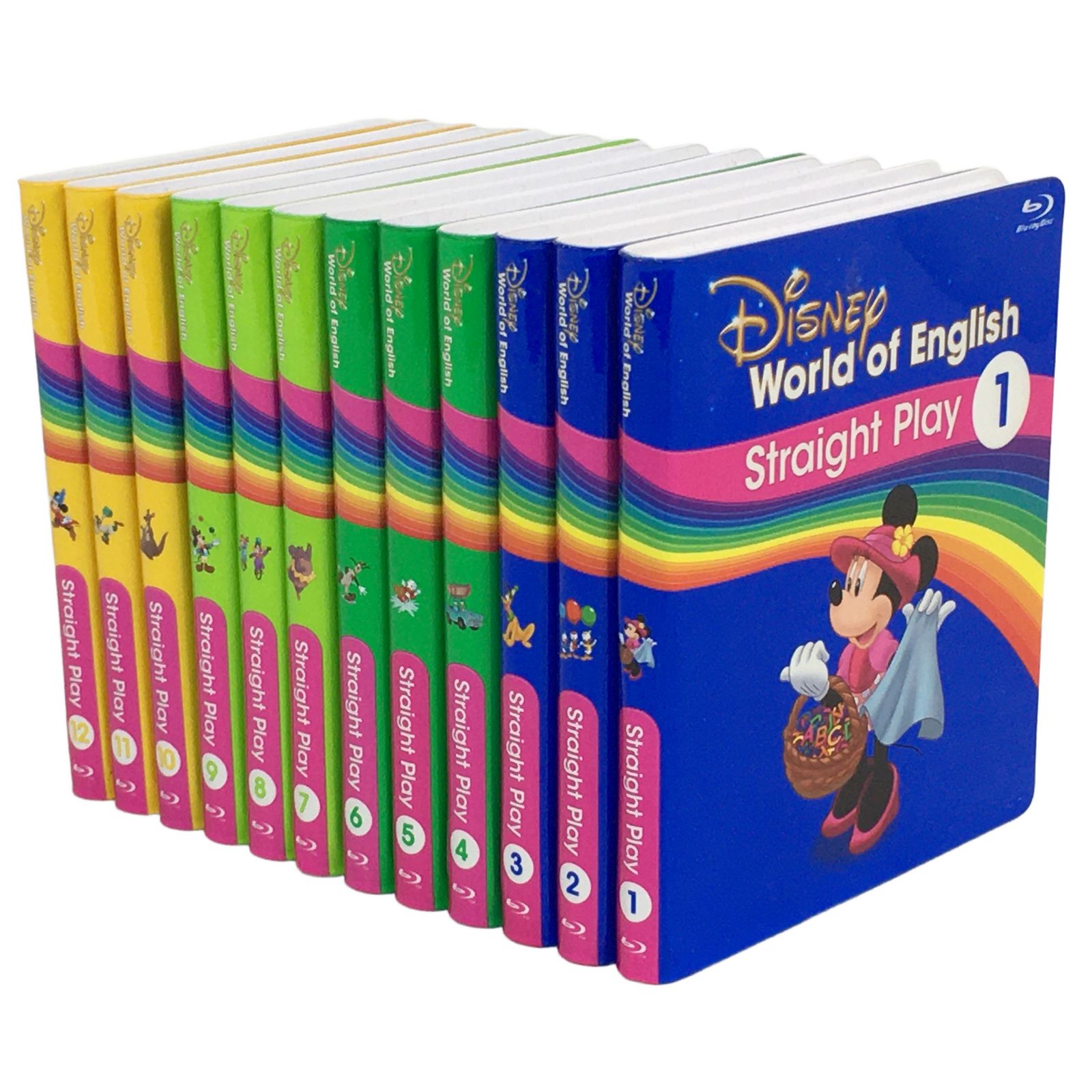DWE ディズニー英語システム ストレートプレイ 2019年製 Blu-ray