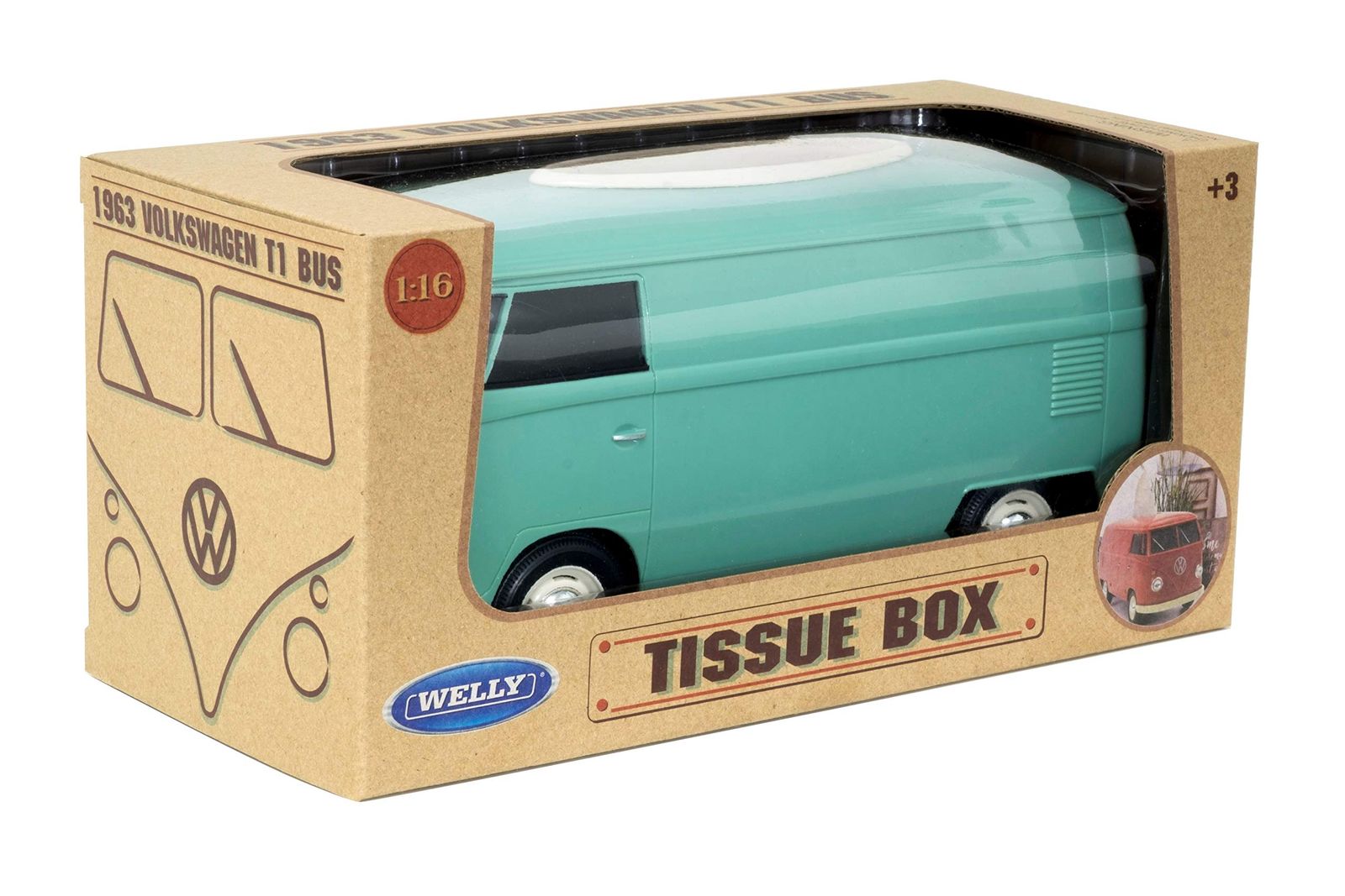 T1 Bus ティッシュケース GREEN ケースプラスas 5dc975e3