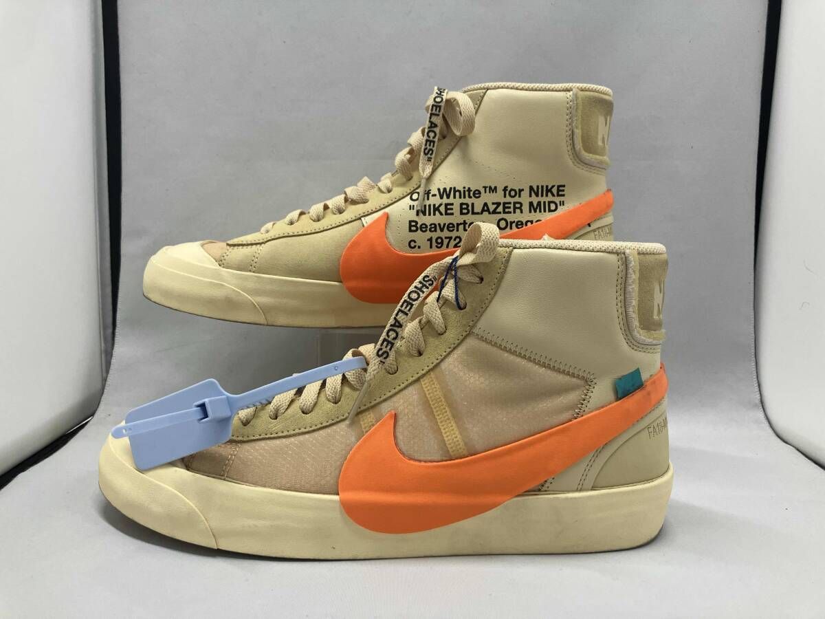 Off-White × Nike Blazer Mid All Hallows Eve AA3832-700 28cm オフ