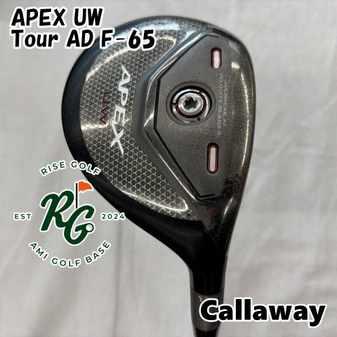 【中古】ユーティリティ キャロウェイ APEX UW◆Tour AD F-65◆S◆19[8632]