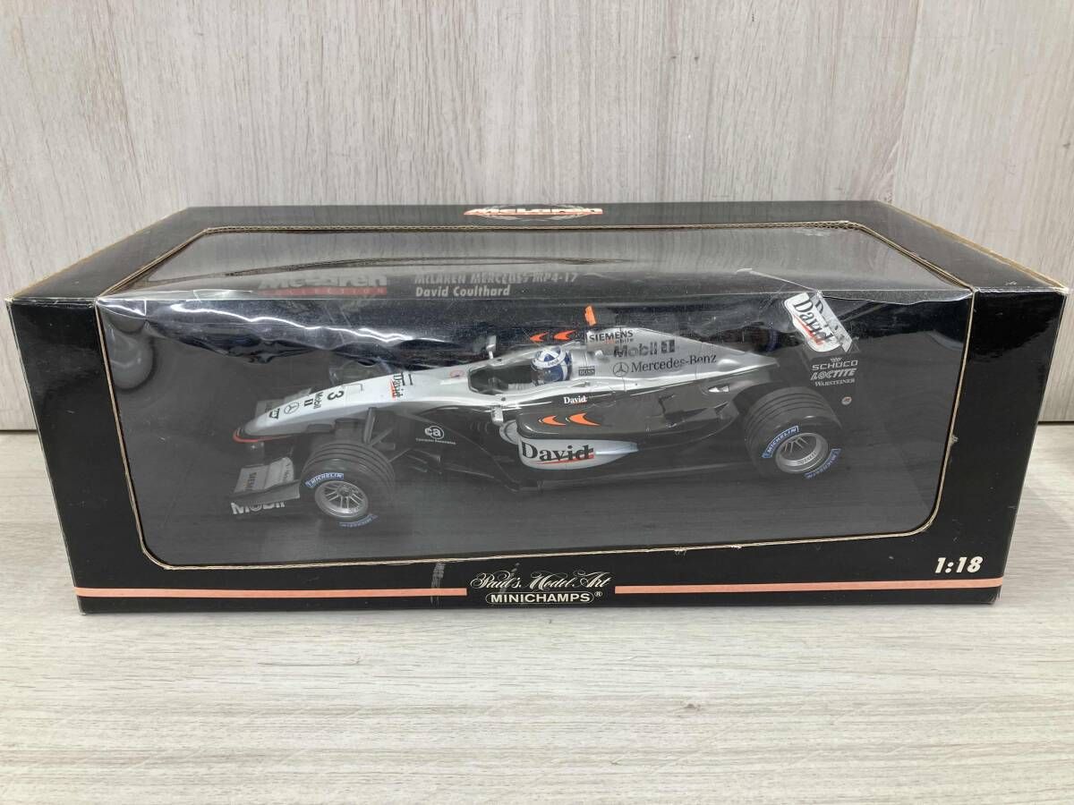 MINICHAMPS McLAREN MERCEDES MP4-17 David Coulthard 1:18