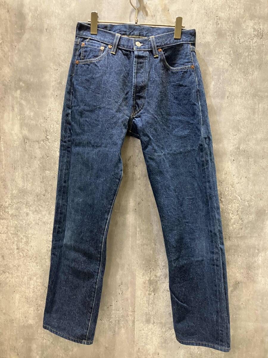 90s USA製 Levi's リーバイス 501XX バレンシア デニムジーンズ W31 インディゴブルー