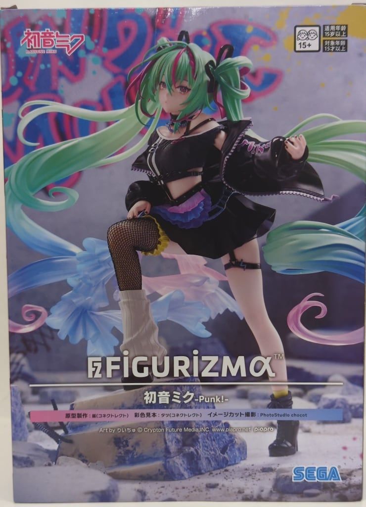 セガ FIGURIZMα 初音ミクシリーズ VOCALOID 初音ミク Punk! - メルカリ
