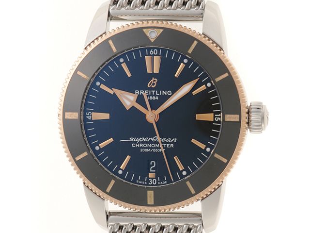 BREITLING ブライトリング ウォッチ スーパーオーシャン ヘリテージ B20 オートマチック44 時計 UB2030121B1A1(UB2030 腕時計 ステンレススチール ブラック ブラック 自動巻き ブラック文字盤 メンズ【中古】【436】