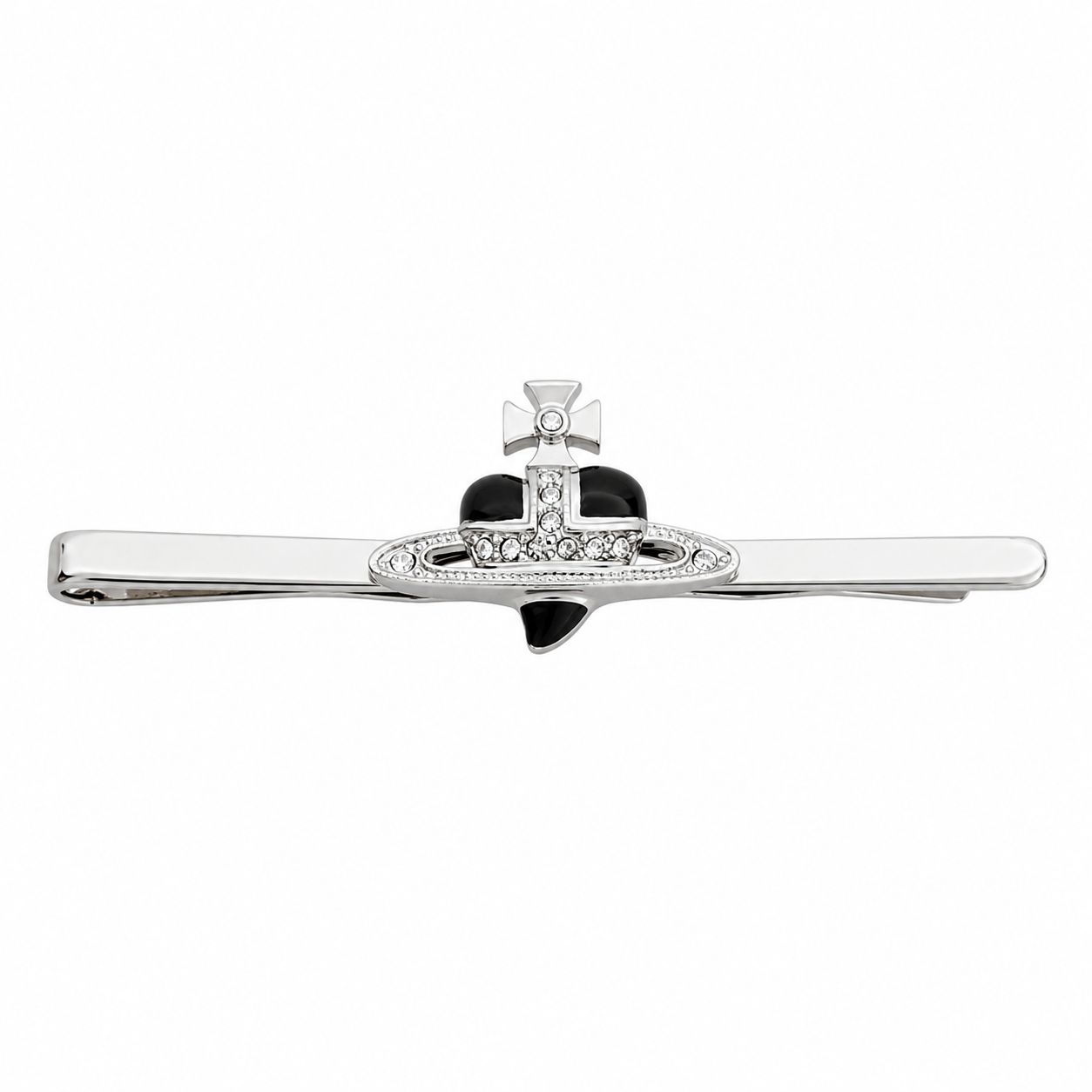 【ギフト対応可】ヴィヴィアンウエストウッド VIVIENNE WESTWOOD ネクタイピン Diamante Heart Tie Clip タイバー オーブ シルバー メンズ おしゃれ 人気 ブランド アクセサリー ジュエリー 誕生日 プレゼント 送料無料