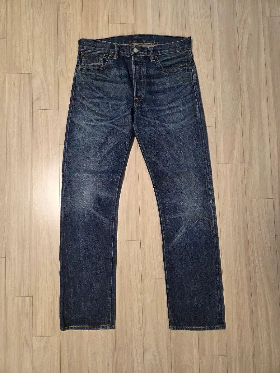 RRL(ダブルアールエル) ストレート セルビッジ デニム 30/30
