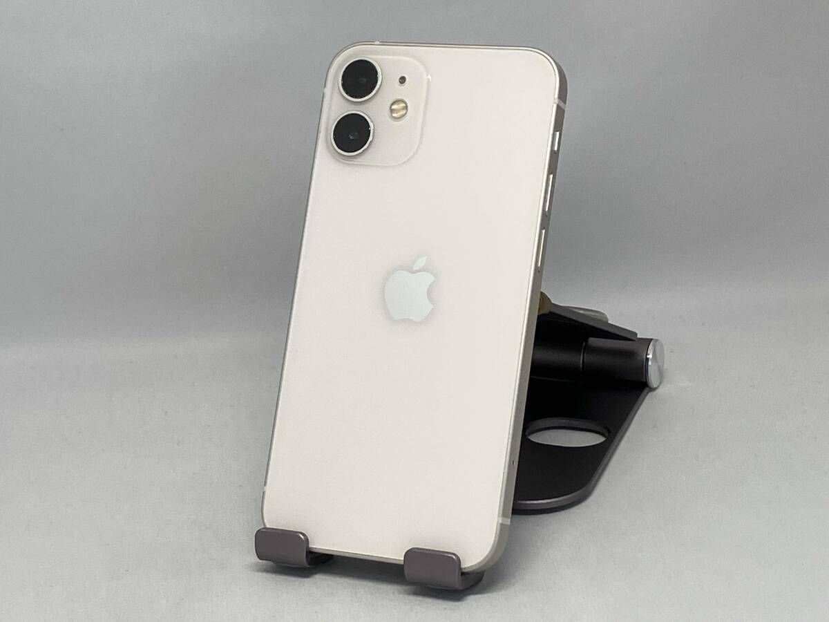 【SIMロックなし】MGDT3J/A iPhone 12 Mini 256GB ホワイト mineo