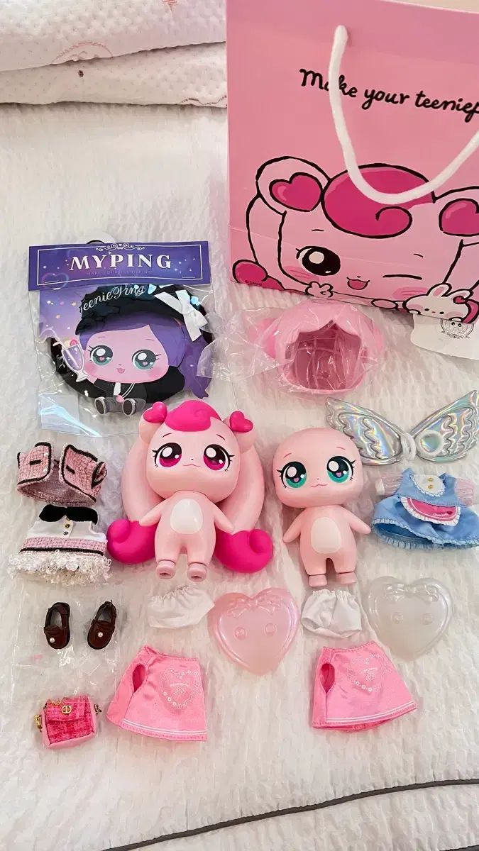 マイトゥーニーピング、マイピング、ハチュピング、フィギュア、服、アクセサリー、まとめ
