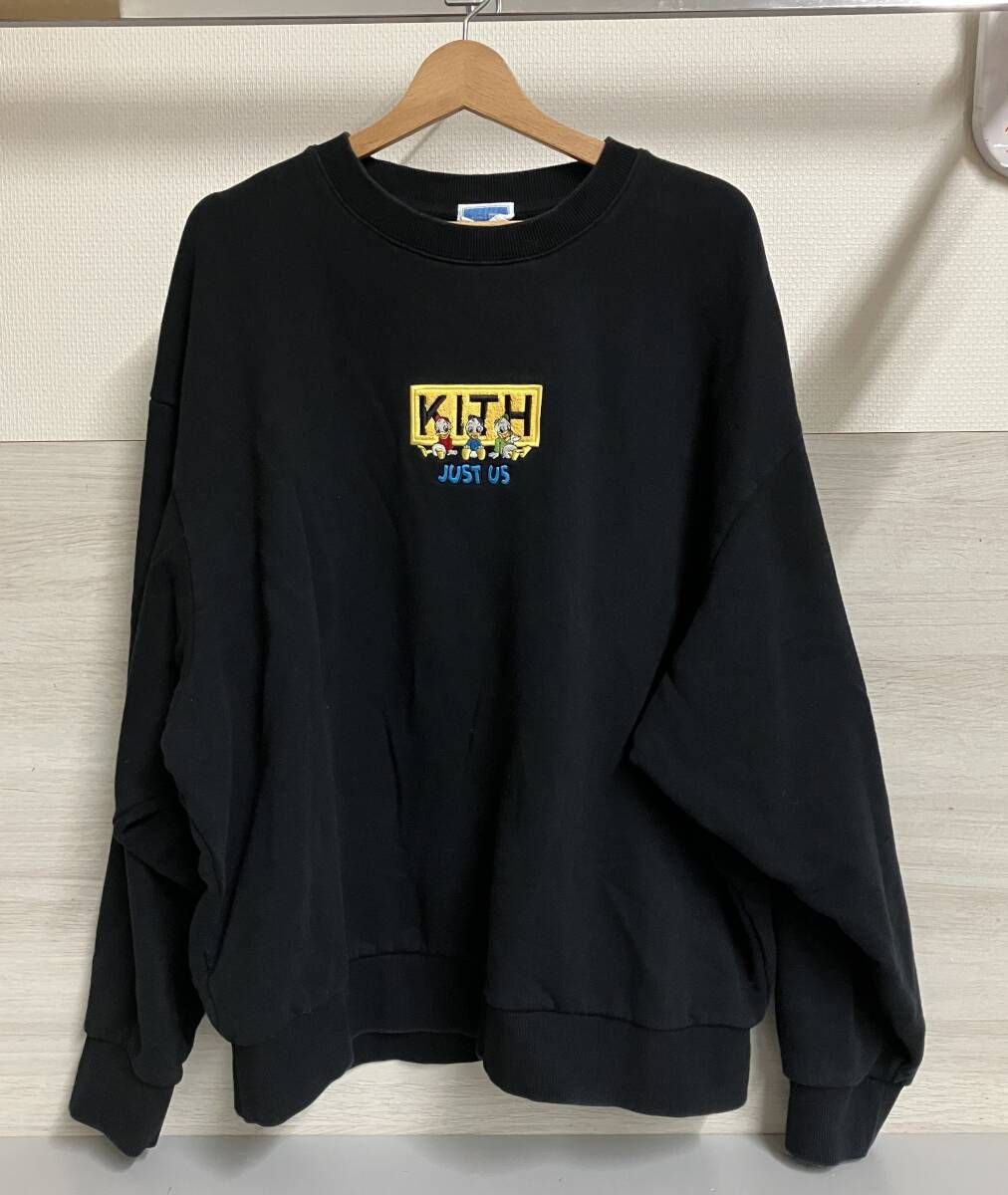 KITH/キス/スウェット/ディズニーコラボ/ブラック/24-072-060-0004-4-0/XXL