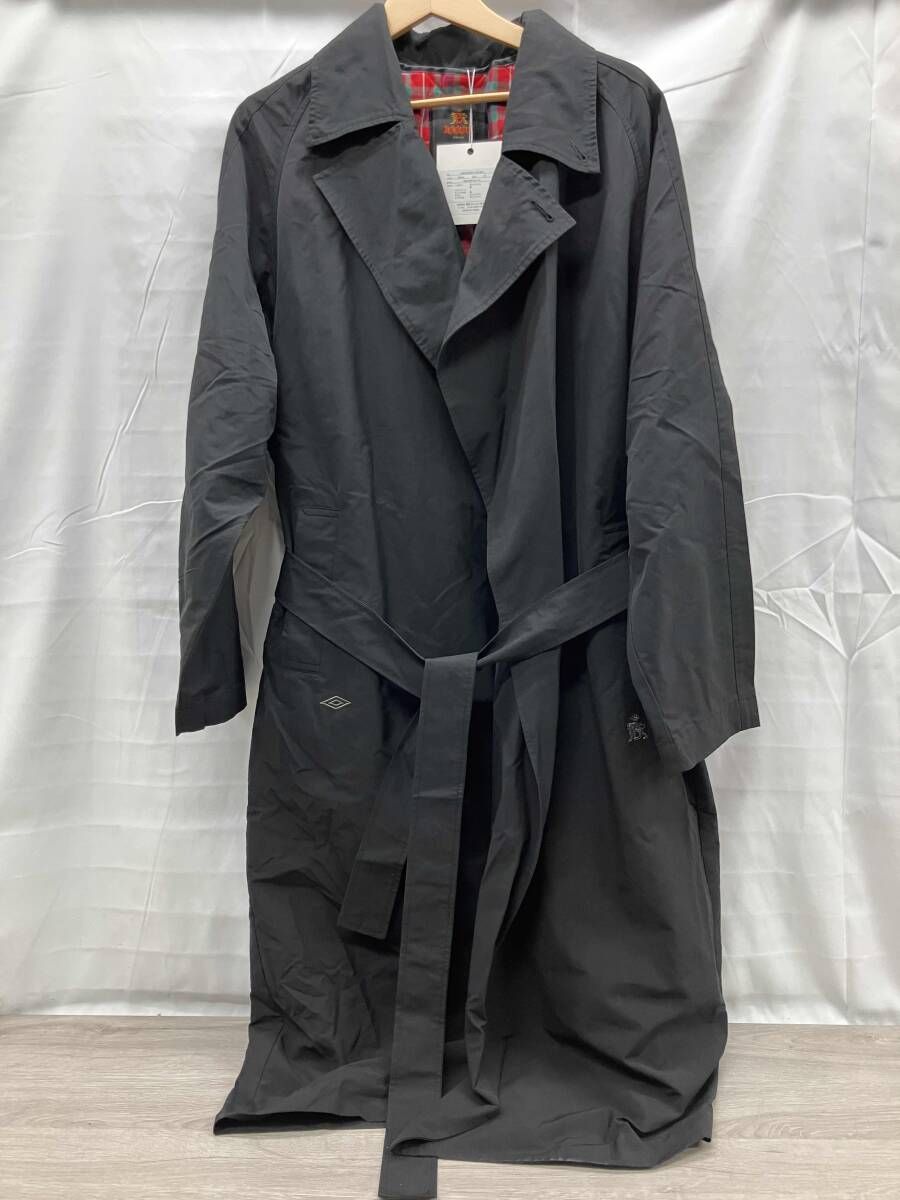 BARACUTA バラクータ トレンチコート 表記サイズM ブラック