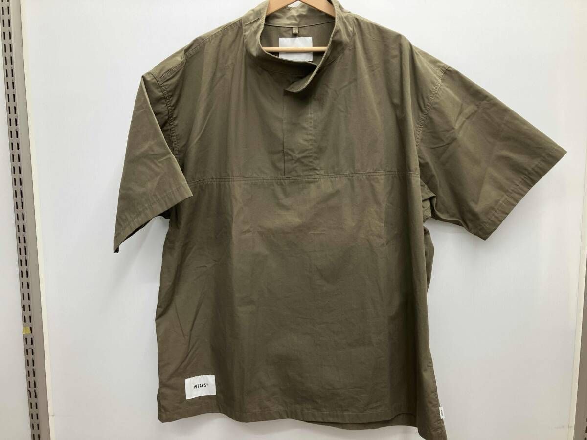 WTAPS EX44_COLLECTION 221WVDT-SHM08 ダブルタップス 半袖シャツ プルオーバーシャツ ヤケあり サイズ04 ミリタリー 11,559円