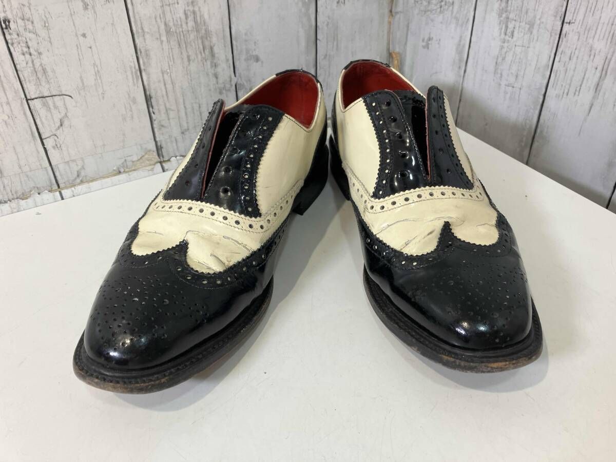 WACKO MARIA ワコマリア　ドレスシューズ　Alfred Sargent コラボ　紐なし　26.5cm アルフレッドサージェント
