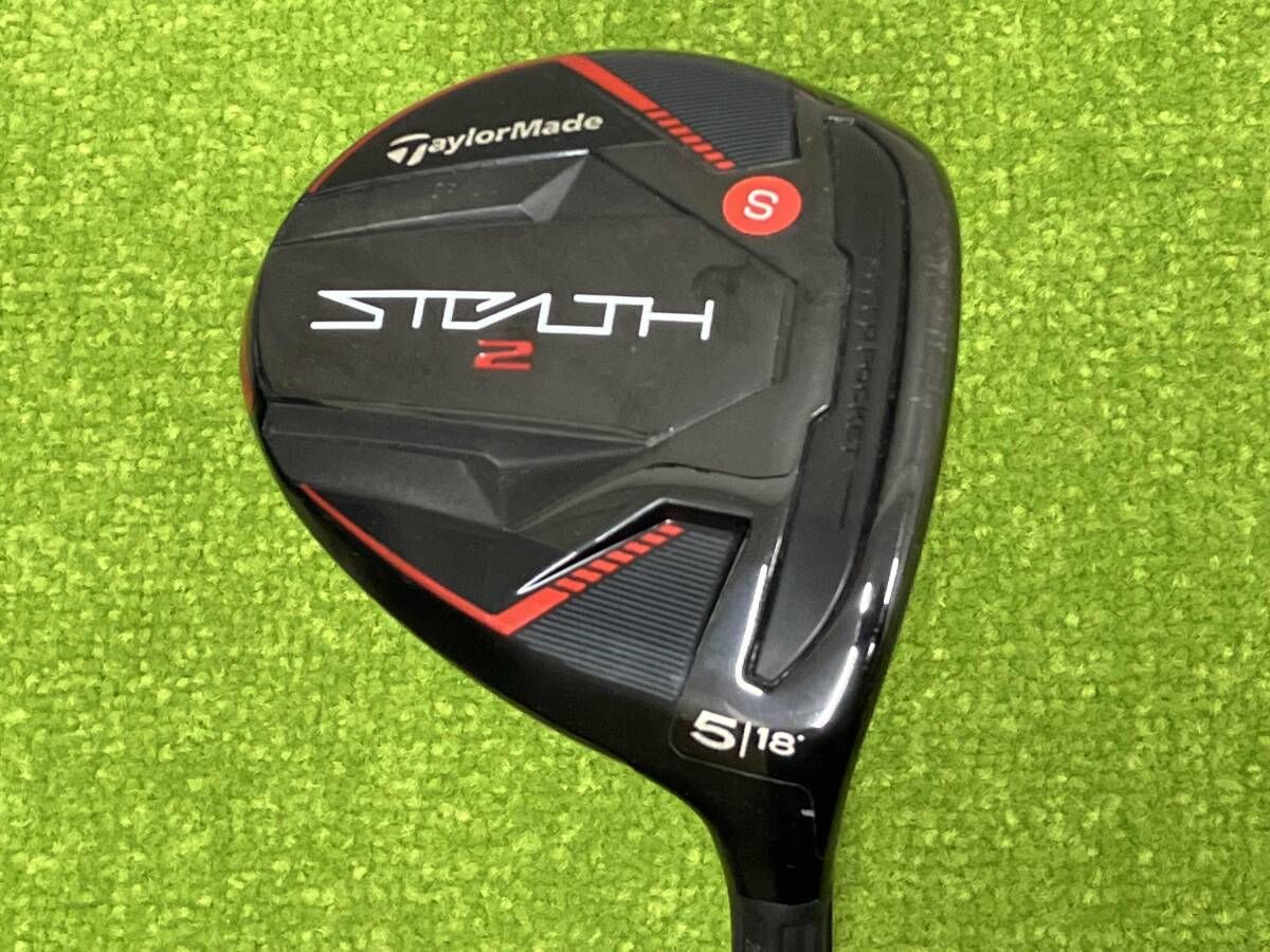 テーラーメイド STEALTH 2 フェアウェイ 5 18° TOUR AD CQ-6 フレックスS