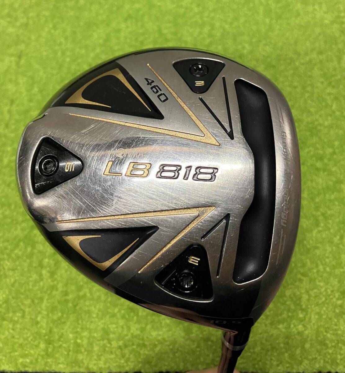 HONMA GOLFホンマゴルフ LB-818 460 ドライバー 10.5 VIZARD 45 フレックスSR 男性右利き用