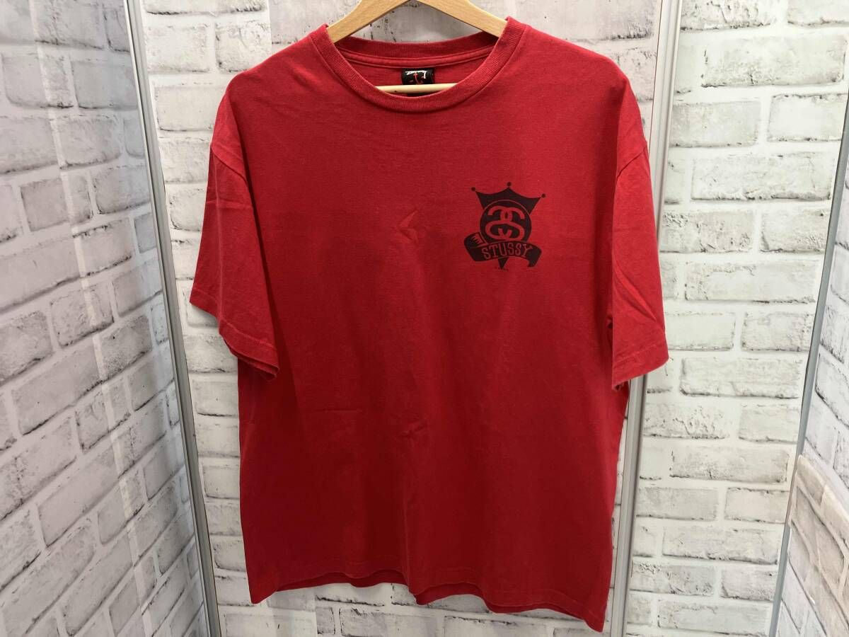 STUSSY ／ ストゥーシー ／ 古着 00s ／ MEXICO製 ／ print T-Shirt ／ サイズL