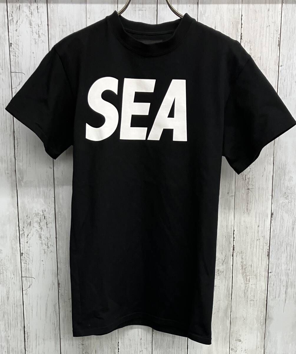 WIND AND SEA 半袖Tシャツ ウィンダンシー クルーネック ブラック size S