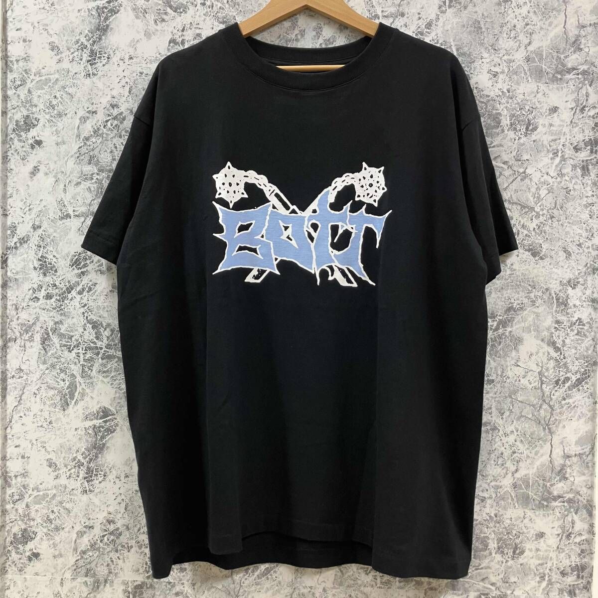 BoTT / ボット 半袖Tシャツ 261BoTT42 ロゴプリント ブラック Lサイズ 