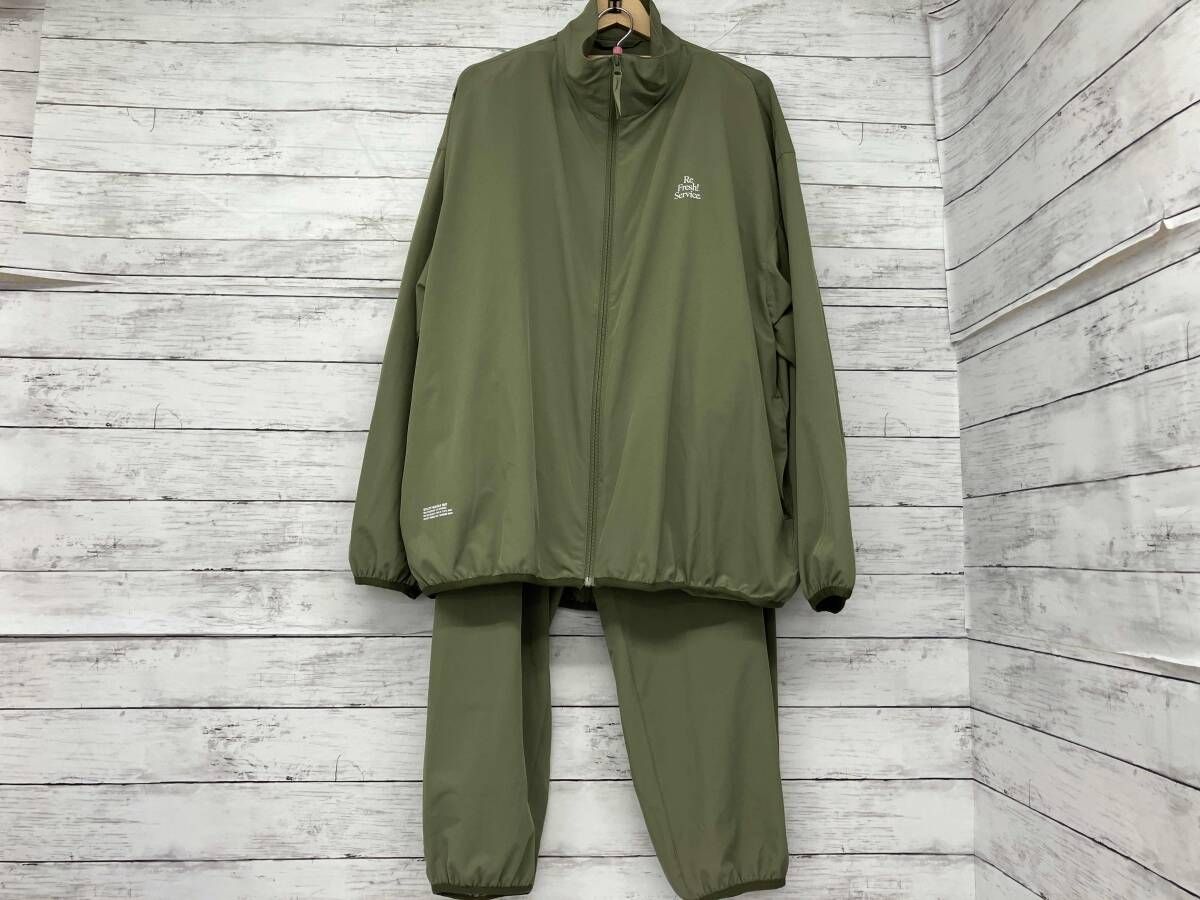 FreshService/フレッシュサービス/ブルゾン/UTILITY PACKABLE SUIT/FSR251-60097/カーキ/セットアップ