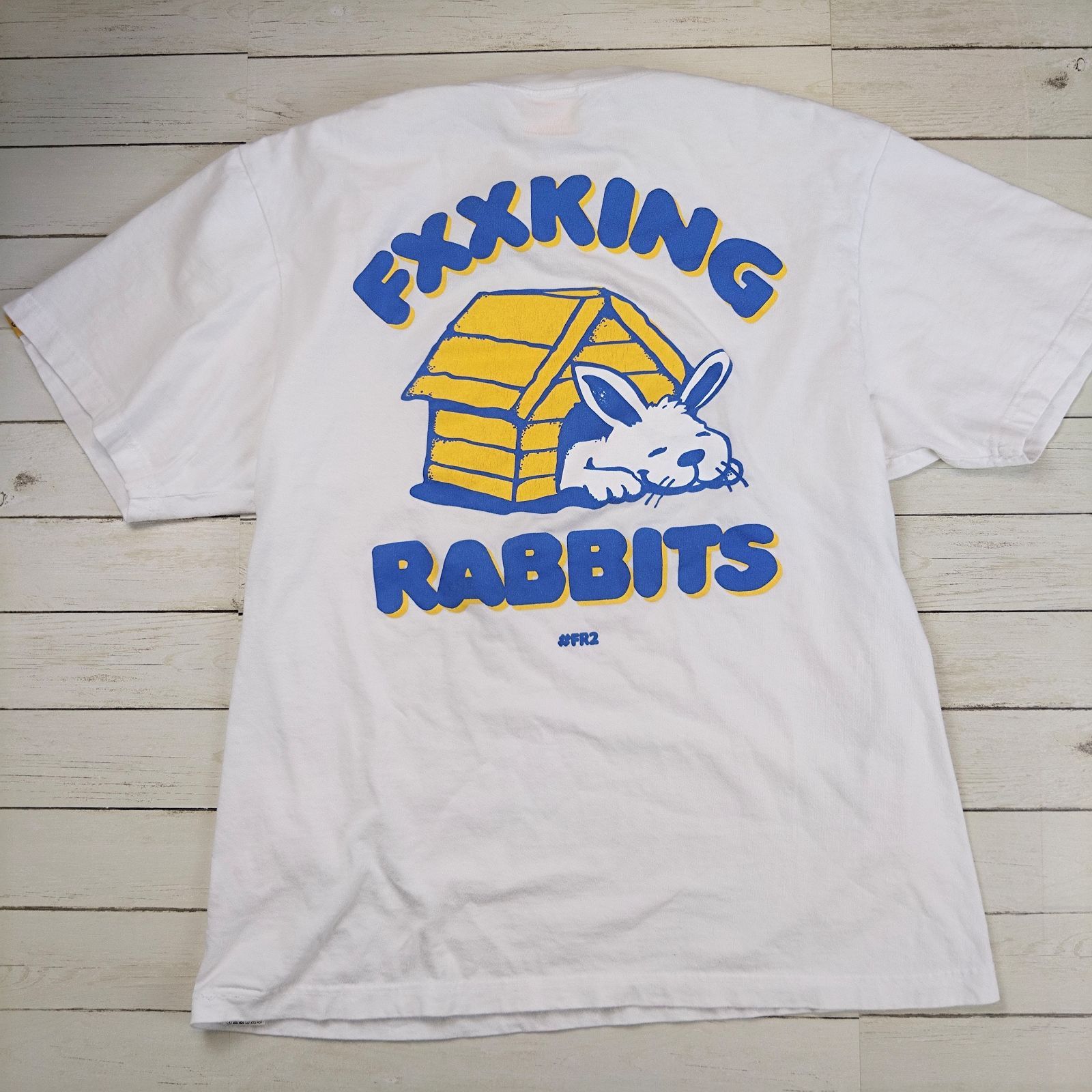 FR2/エフアールツー 半袖Tシャツ FXXKING RABBITS バックプリント