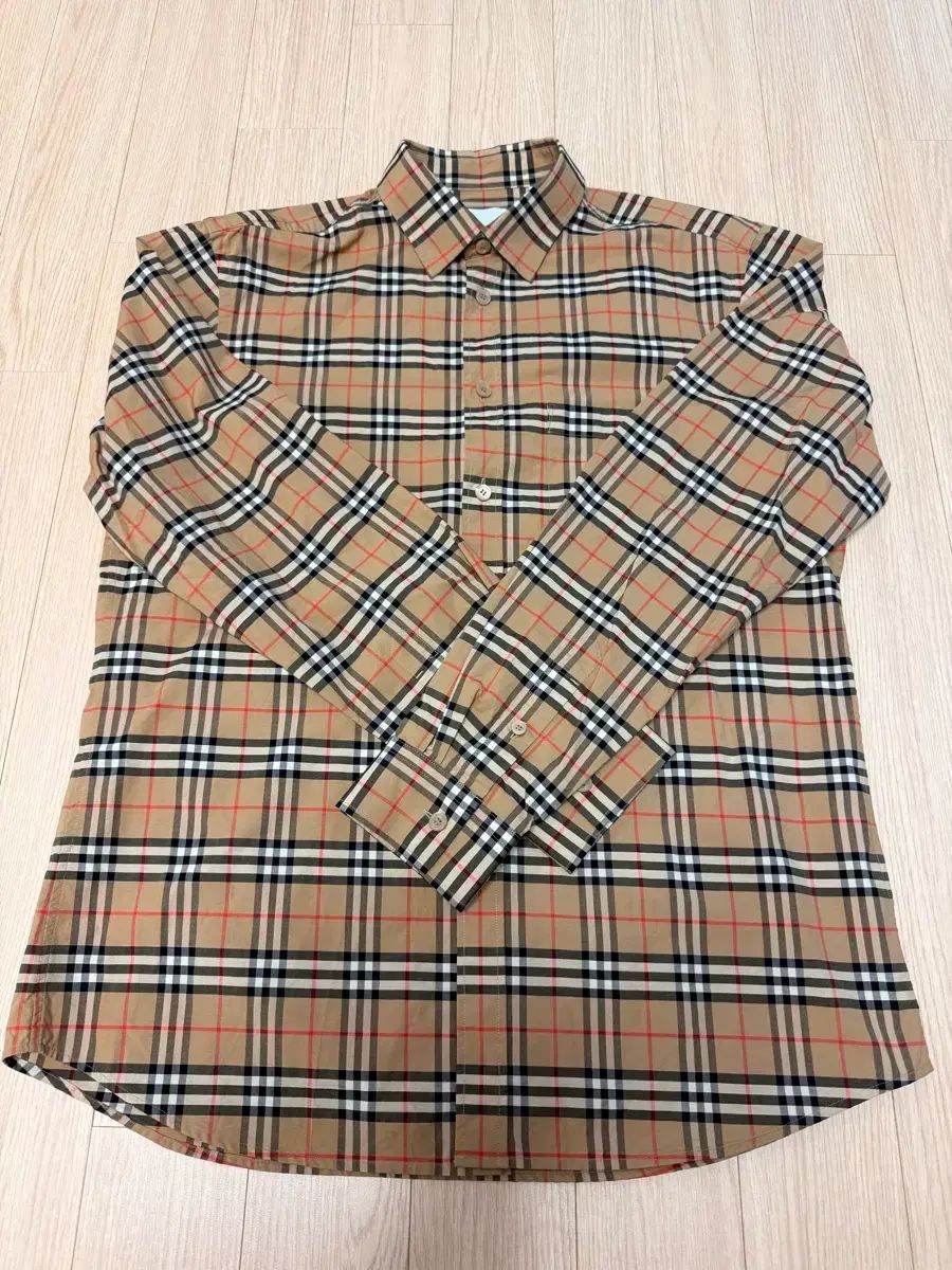 バーバリー クラシック チェック シャツ (8020966) L 出品