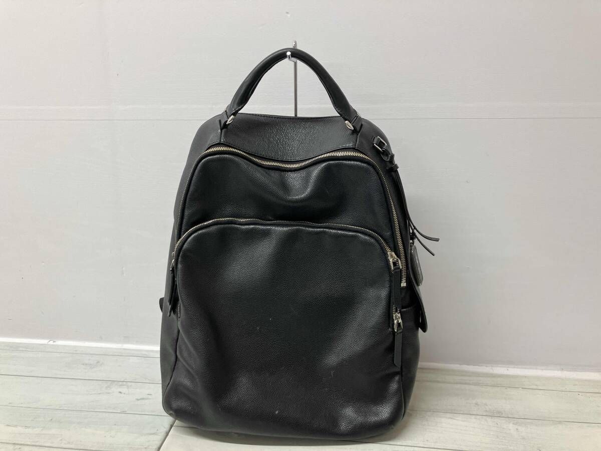 TUMI トゥミ リュック 734427D レザー ブラック 通年