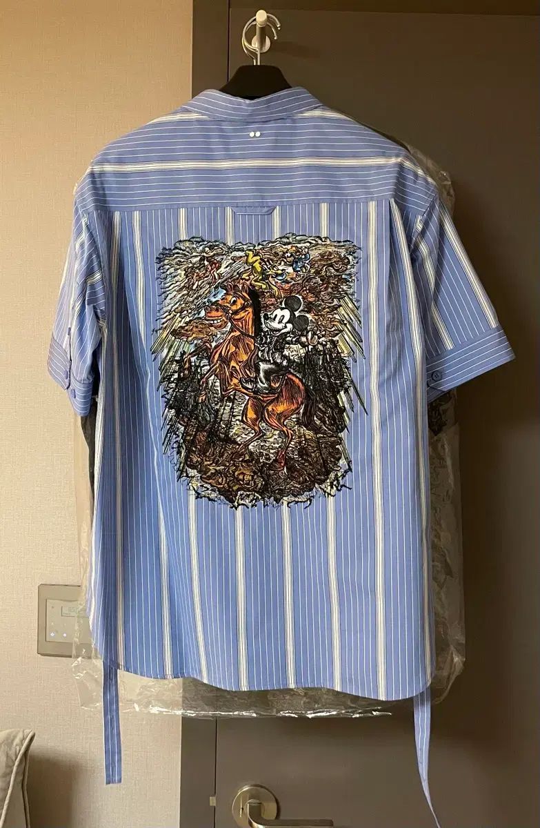 26ss SONGZIO HOMME(ソンジオ・オム) ミッキー コラボ 半袖シャツ 95