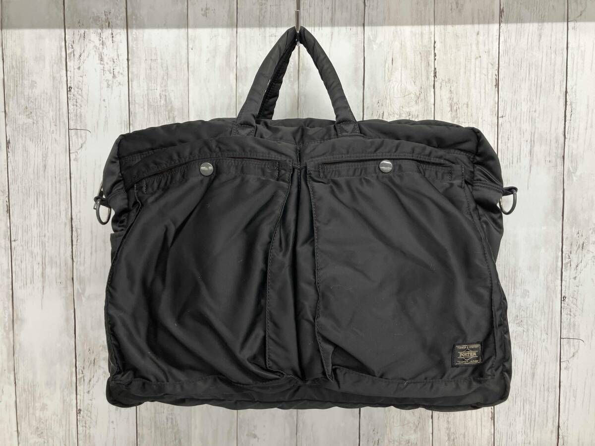 PORTER ポーター ブリーフケース TANKER タンカー 2way ブラック