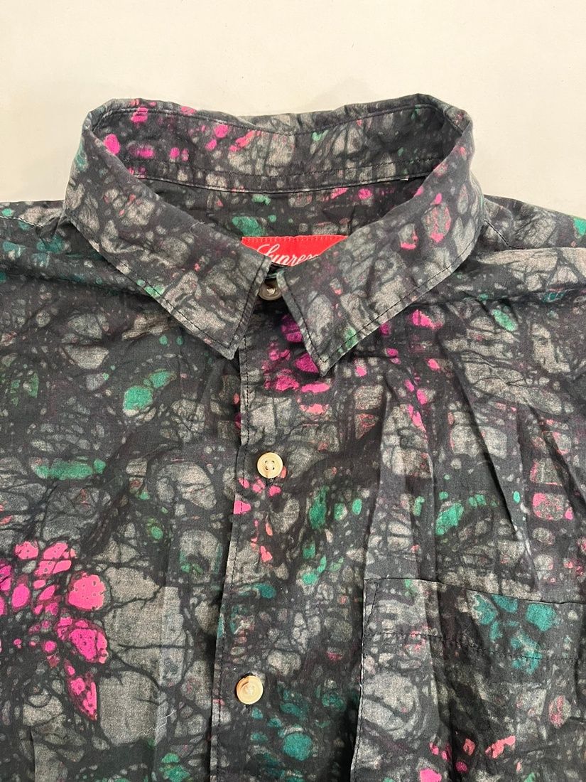 シュプリーム SUPREME 18AW Acid Floral Shirt アシッド フローラル