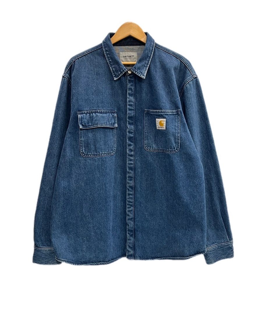 カーハート Carhartt Salinac Shirt Jacket サリナックシャツジャケット デニムシャツ 青 XL 長袖シャツ ブルー 101MT-6392