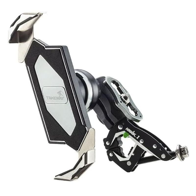 【新品】 【バイク用 スマホホルダー】 エフロック『ファルコンZホルダー』 +『 ホークワン本体』 セット バイク 防振スマホホルダー バイク用 スマホホルダー スーパー防振 強防振 振動 振動吸収 防止 吸収 金属製 ファルコン 盗難防止機能 F-LOCK