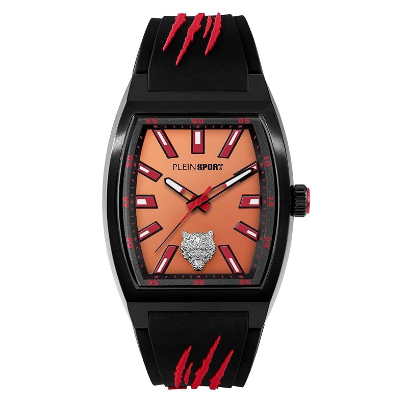 【新品】 【PLEIN SPORT】 メンズ 腕時計 Watch プレインスポーツ GAZE ゲイズ PSRBA0323 クォーツ 5気圧防水 ミネラルガラス オレンジ文字盤 プラスチック [並行輸入品] 18,908円