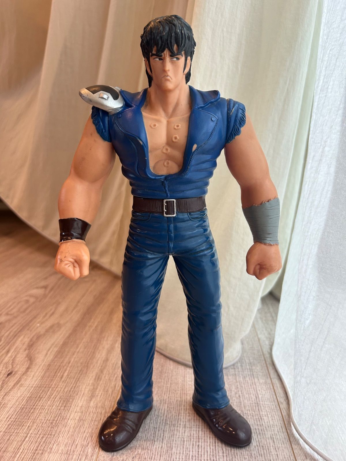 BANDAI バンダイ 1985年 北斗の拳 ケンシロウ ソフビレアフィギュア BANDAI バンダイ 【激レア品】1985年 北斗の拳 ケンシロウ ソフビ レア