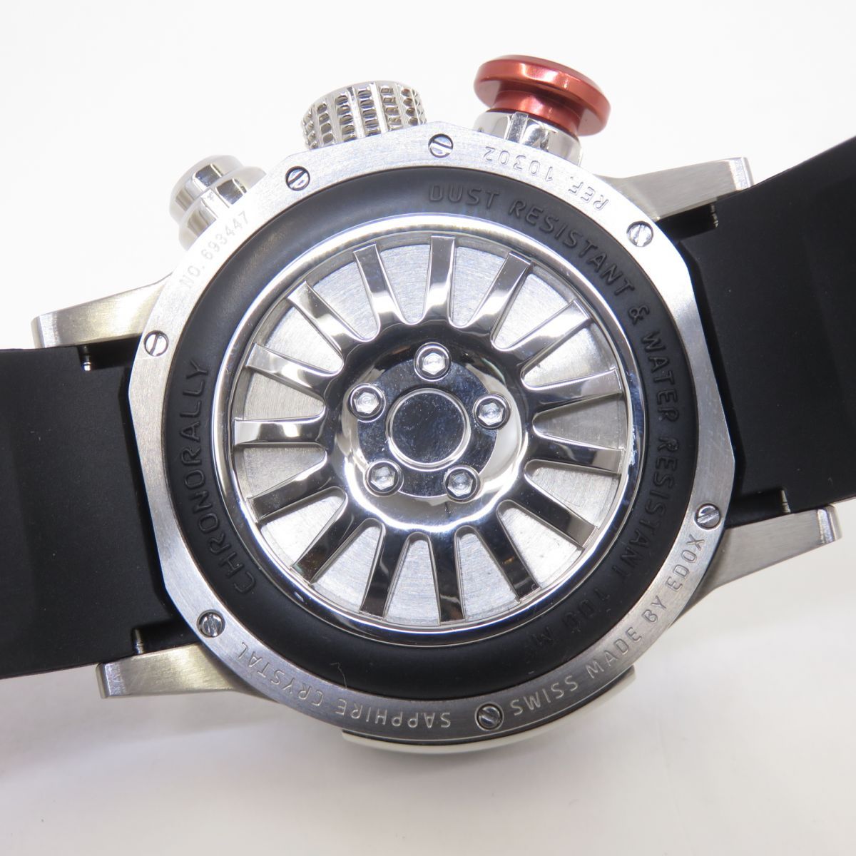 EDOX エドックス クロノラリー クロノグラフ 10302-3-GIN クオーツ 