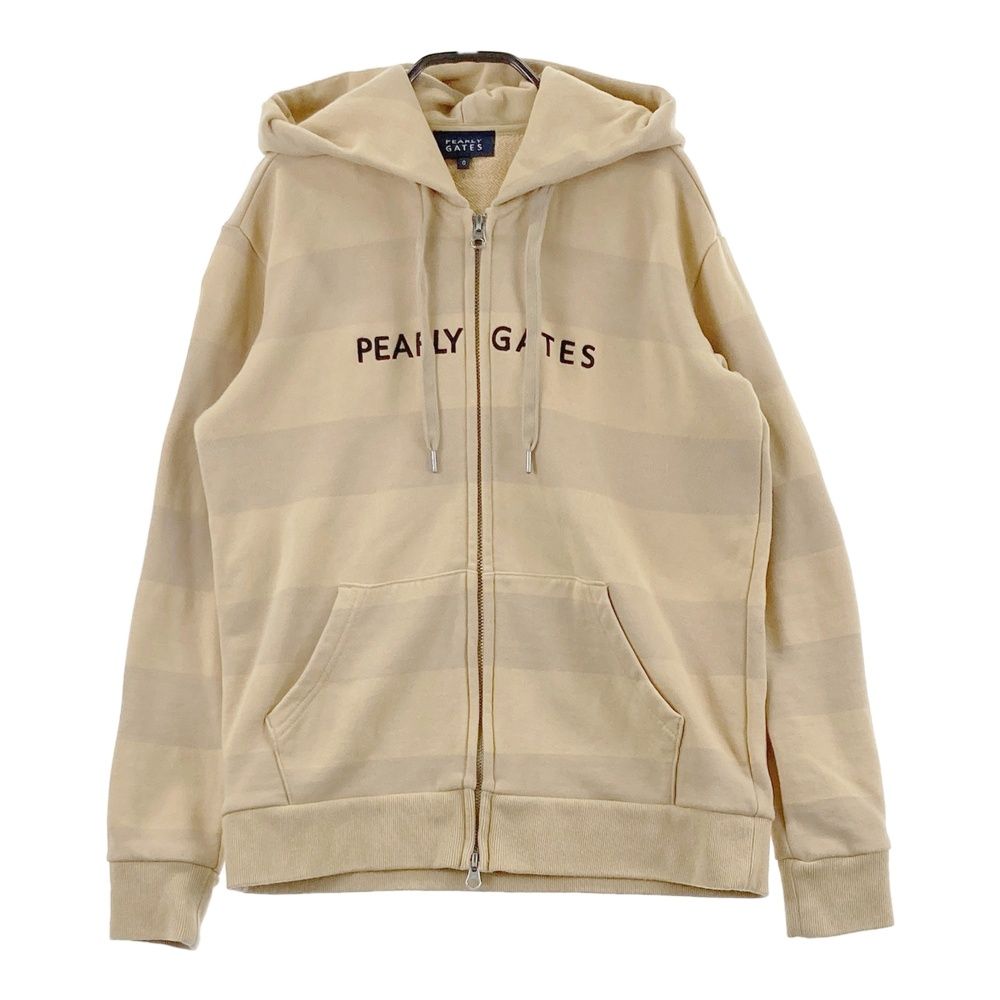 サイズ：0 PEARLY GATES パーリーゲイツ 長袖 スウェット ジップ