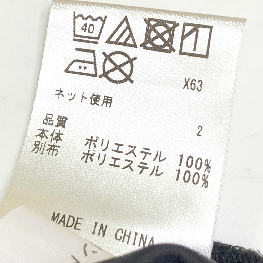 サイズ：3 23区GOLF ニジュウサンクゴルフ ジップジャケット ブラック