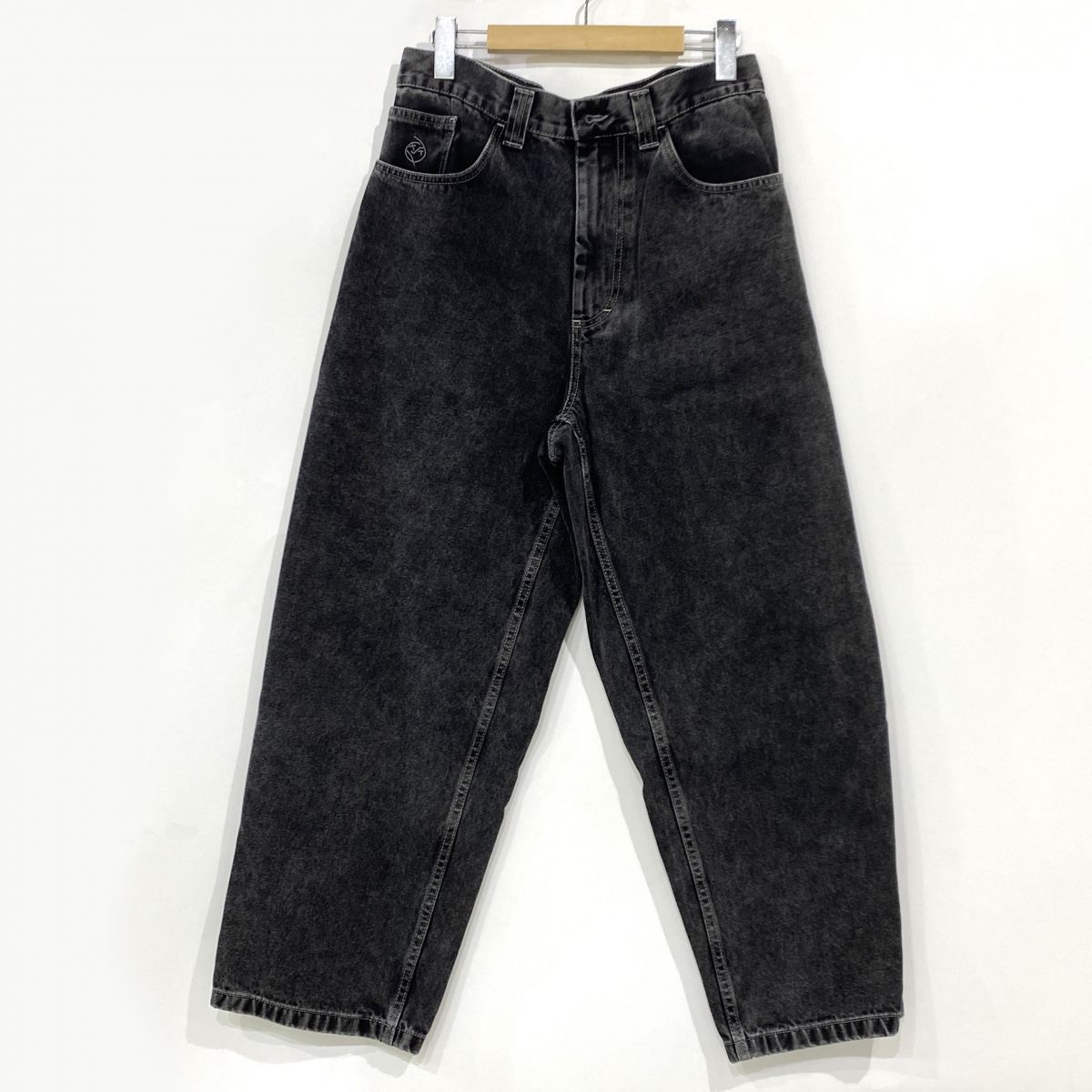 POLAR SKATE ポーラースケート BIG BOY ビッグボーイ バギーパンツ デニムパンツ ジーンズ Sサイズ ※中古