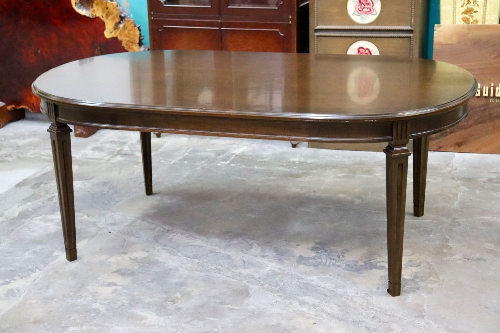 GMJS106○domani / ドマーニ クイーンズライフ DPQ650 ダイニングテーブル 食卓テーブル 作業台 カリモク最高峰 クラシック 定価約65万