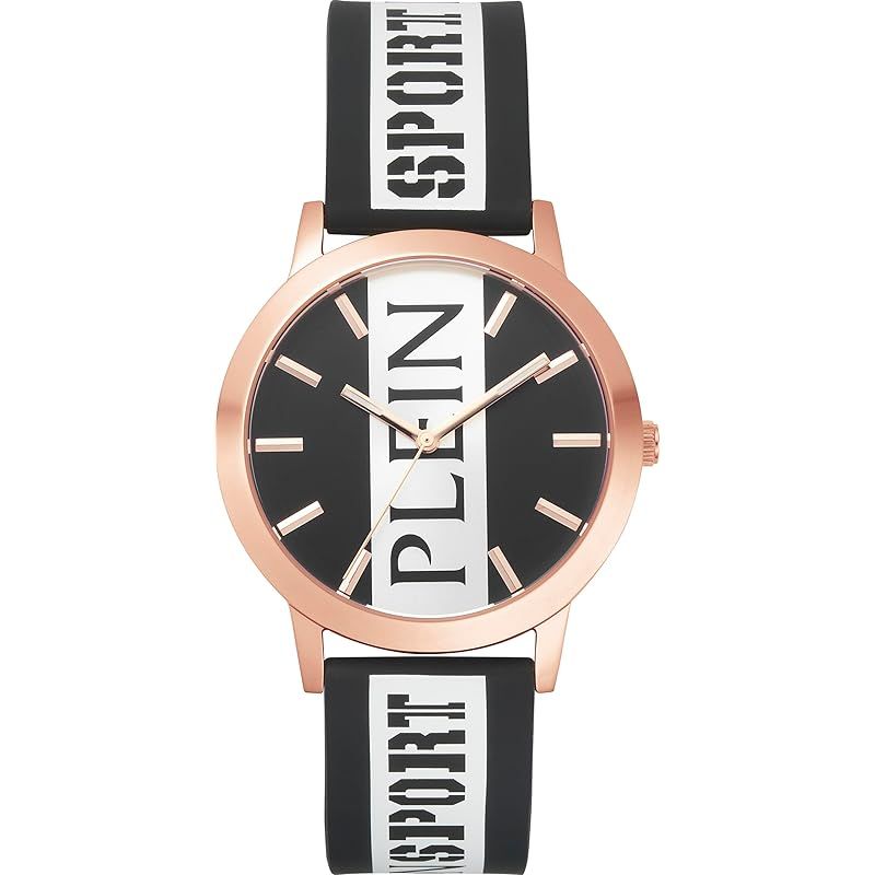 【新品】 【PLEIN SPORT】 メンズ 腕時計 Watch プレインスポーツ Regend レジェンド PSJBA0323 クォーツ 5気圧防水 ミネラルガラス ブラック文字盤 ステンレススチール [並行輸入品]
