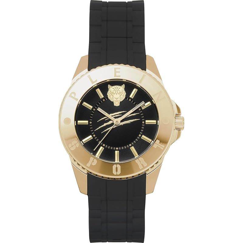 【新品】 【PLEIN SPORT】 ユニセックス 腕時計 Watch プレインスポーツ GLAM グラム PSKBA0223 クォーツ 5気圧防水 ミネラルガラス ブラック文字盤 ステンレススチール [並行輸入品] 16,319円