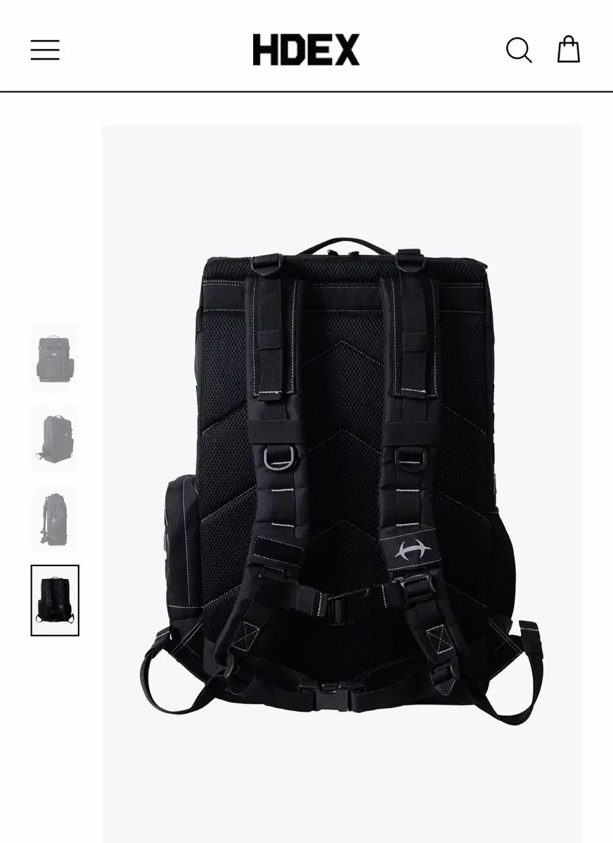 HDEX コーデュラ TACTICAL タクティカル バックパック ブラック